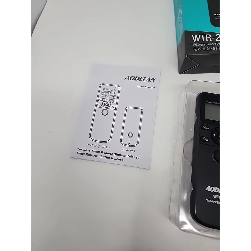 AODELAN WTR-2 Wireless Shutter Release Timer Remote Control